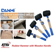 Solid Rubber Hammer DoubleFaced Mallet Hammer for Tile Mosaic Wood Work Rubber Mallet Tukul Getah