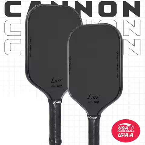 Luzz CANNON Pickleball Paddle Carbon Fiber Professional Hot Pressed High Elastic Power Pickleball Ra