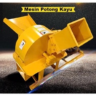 Mesin Kayu Chopper Potong Pelepah Sawit Tempurung Kelapa Mesin Hancur Kayu Elektrik Wood Chipper Machine Branch Shredder