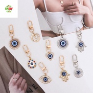 RADIV Evil Eye Keychain Lucky Key Accessories  Gift Car Keyring Evil Eye Key Chain Cartoon Car Acces