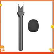 Interview Mic Adapter withMic Foam forRode Wireless Go/GoII/ Mic//Wireless Mic