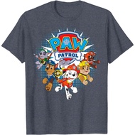 Large Cotton Tshirt Paw Patrol Heroic Pups T Shirts Tshirt 4Xl 5Xl 6Xl