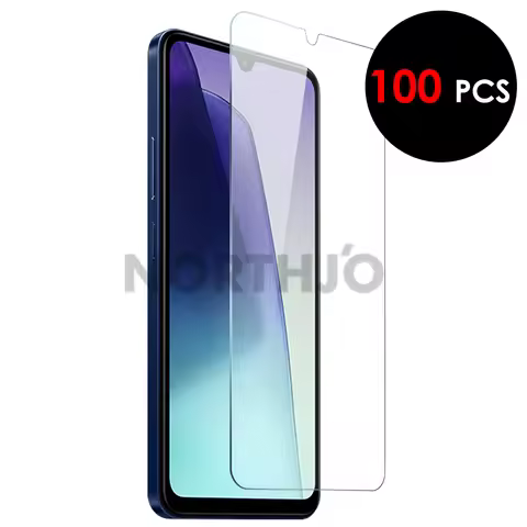 100Pcs Tempered Glass Film Clear Screen Protector For Xiaomi Redmi Note Pro 14 13 12 11 10 14R 14C 1