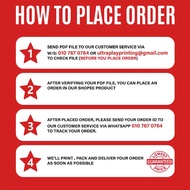 Flyer Printing A5 128gsm art paper