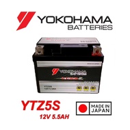 ✺YTZ5S BATTERY GEL YOKOHAMA OSCARS LC135 NEW EGOS SRL115 Y15ZR FINO EGO LC FUTURE EX5 DREAM WAVE100-K WAVE110 DASH110☛