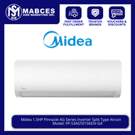 Midea 1.5HP Pinnacle AG Series Inverter Split Type Aircon FP-53AST015KEIV-G4