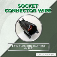 🔥Plug Coil Socket Connector (APC-L034) - 1-PIN PLUG COIL HARNESS (MALE)🔥
