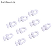 Hao 60Pcs Plastic Rail Curtain Track Conveyor Hook Rollers Home Curtains Accessories SG