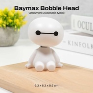 Baymax Shake Head Toy Baymax Bobble Head Ornament Car Accessories - OR