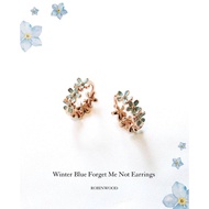 WINTER FORGET ME NOT EARRINGS