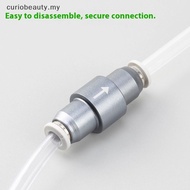 【CBMY】  CO2 Check Valve Aquarium CO2 Metal One-way Direct Plug-in Check Valve Quick Plug Gas Pipe In