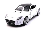 【送料無料】ホビー　模型車　車　レーシングカー ジャガーミニチュアカースケールjaguar jag ftype voiture miniature voiture blanc echelle 134 