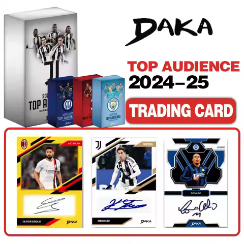 2025-2026 Daka Messi Yamal Mbappe Football Collection Card Barcelona Manchester Juventus Ale Milano 