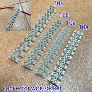 30a 15a 10a connector wire socket 12pcs row connection extension wire electric / heavy duty machine 