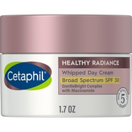 Face Day Cream, Healthy Radiance Whipped Day Cream w/SPF 30, Visibly Reduces Look of Dark Spots, Bri