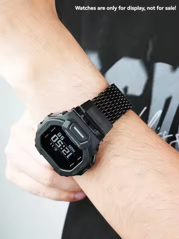 22mm For Casio G-SHOCK GBD-200UU sports watch 3506 GBD-200-1A/2/9/ GBD-200SM modified steel strap st