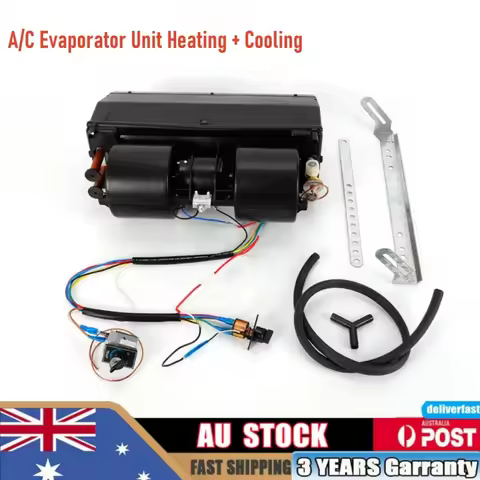 Universal Under Dash AC Evaporator Underdash A/C Air Conditioner Heater Unit Heat & Cool 404-000 4 p