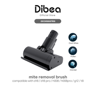 Dibea Mite Removal Brush | Compatible with G12/T8/H008/D18 &amp; D18 PRO