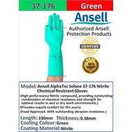 AlphaTec Solvex 37-176 - Ansell Nitrile Chemical Resistant Glove-SIRIM DOSH