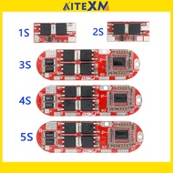 Bms 1S 2S 10A 3S 4S 5S 25A Bms 18650 Fat Lithium Battery Protection Circuit Board Module Printing Ci