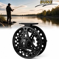 IJUNE Fly Fishing Reel, 2+1BB Bearings 85mm Diameter Fly Reel, Durable Aluminum Alloy 5/6 WT Fishing