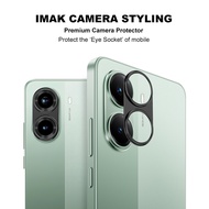 iMak for Poco X7 Pro / X7 5G Metal Frame Camera Lens Film Hollow out Camera Protector