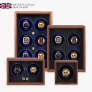 Watch Winder for Automatic Watches Ultra Quiet Motor for Automatic Watches with LED Lights Luxury Watch Storage Case 1 2 4 6 Slot Automatic Watches Box
