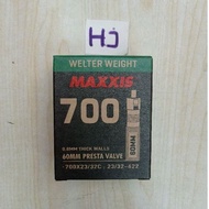 Maxxis Welter Weight 700x23-32C 700 X 23-32C FV 60 mm Tube Inner Tube