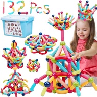 Fat Brain Toys Building Sticks Magnetic Creative 132pcs