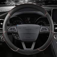 Compatible With Grand For C-Max For Fiesta For Figo For Fusion Steering-Wheels Cover 37-38cm Car Mod
