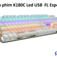 Mechanical Keyboard K180C Led USB FL Esports