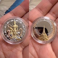 泰國佛牌 2550 龍婆恩 澤度琴三色金「細模」