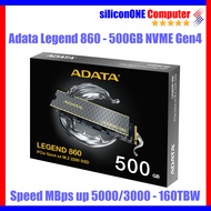 Adata SSD Legend 860 - 500GB PCIe Gen4 NVME M.2