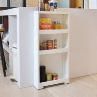 日本JEJ ASTAGE 日製移動式收納置物隙縫架-12cm寬