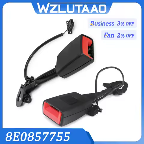 1/2 PCS 8ED857755 8E0857755 Front Seat Safety Belt Socket Jack Mortise Lock Fixing Lock Catch For Au