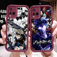 Burgundy Case for VIVO Y33s Y21 Y21s Y02 Y02t Y33t Y02a Y21a Y21e D-15 Black Clover
