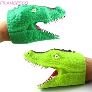 FRANCESCO Shark Hand Puppet Cute Educational Finger Dolls Role Playing Toy Parents Storytelling Props Animal Toys Fingers Puppets