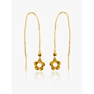 916 Gold Daylight Threader Earring