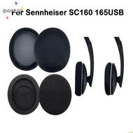 OKHALLO 1Pair Ear Pads, Replacement Memory Foam Ear Cushion, Soft Breathable Sponge Earpads for Senn