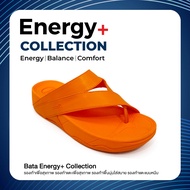[สินค้าใหม่ New Arrival] Bata Energy+ รองเท้าแตะลำลองแฟชั่นใส่สบาย ยอดฮิต สีใหม่ล่าสุด สำหรับผู้หญิง สีส้ม รหัส 5713877