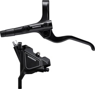 Shimano Altus BL-MT201/BR-UR300 Disc Brake and Lever - Front, Hydraulic, Flat Mount, Resin Pads, Bla