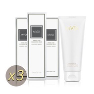 MVSK - 【★3盒裝★】鉑鑽羊胎蜂蜜氨基酸洗面奶 100ml【香港代理原裝正品行貨】溫和泡沫 潔面泡沬 改善膚色 保濕滋潤 收毛孔 洗面乳 潔淨 排毒 泡沫 舒緩 祛除老化角質(90167)X3