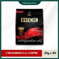 L'or Essenso with Microground Coffee 3in1 Smooth & Aromatic (Red)