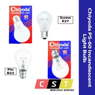 Chiyoda Incandescent Light Bulb / Lampu Mentol Kaca [10pcs]