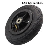 6X1 1/4 Plastic Wheel Scooter Tires Kids Bicycle Tires for S1 S2 S3 C3 Electric Scooters