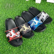 FEDOR A-030-7 ADULT MEN'S SLIP-ON SANDALS, COMFORTABLE AND LIGHT FOOTBALL CHARACTER HOUSE SLIP-ON SA