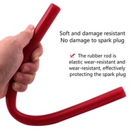 Car Spark Plug Installation Tool Plug Socket Spanner Spark Plug Rod Sleeve Removal Wrench Rubber Aut