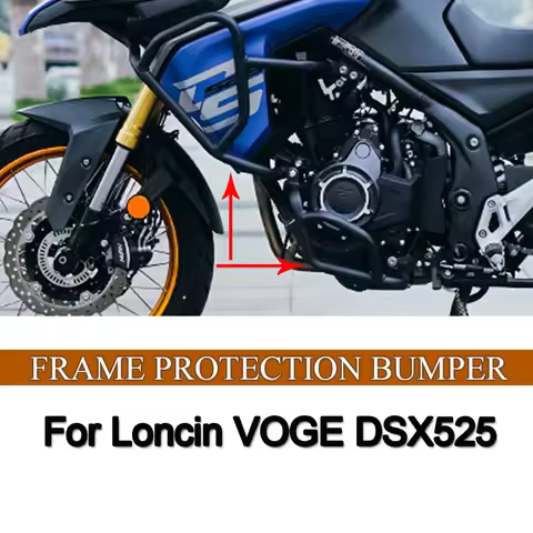 DSX525 525DSX Frame Protection Bumper For Loncin VOGE DS525X Motorcycle Anti-Crash Bars Engine Guard