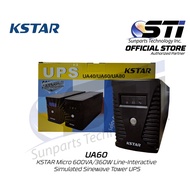 UA60 KSTAR Micro 600 600VA/360W Line-Interactive Simulated Sinewave Tower UPS