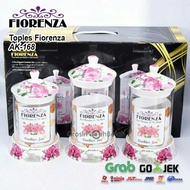 Toples Kaca Fiorenza Set 3 Pcs / Toples Christy